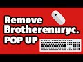 Remove Brotherenuryc pro POP UP ads from your web browser