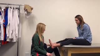 Ankle Figure 8 Anthropometrics Test
