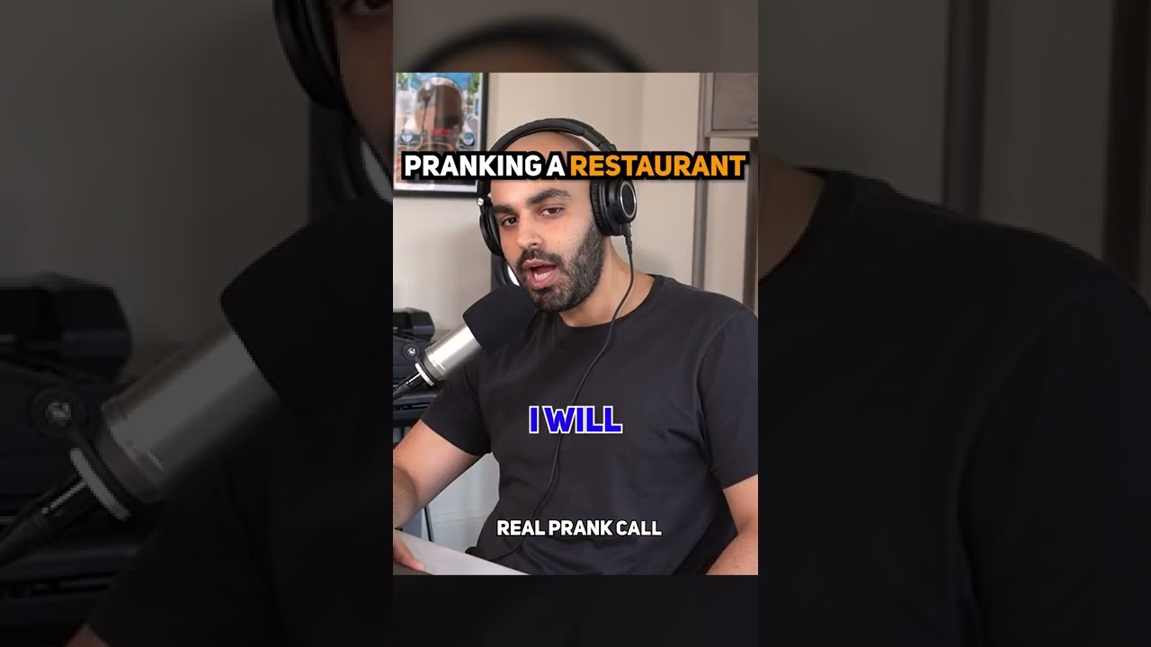 Prank Calling An Indian Restaurant #shorts