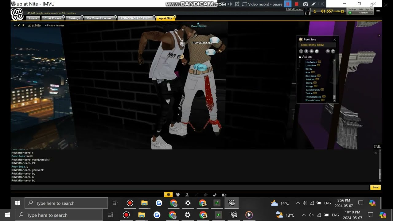 POOPSOSA ROLLIN IN HIS OWN SHIT Imvu Stomp
