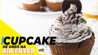 Receita de Cupcake de Oreo na Air Fryer - Fritadeira Elétrica Sem Óleo