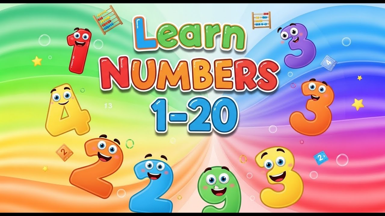 Numbers Learning for Kids 1–20 | Super Kid Adventures” - YouTube