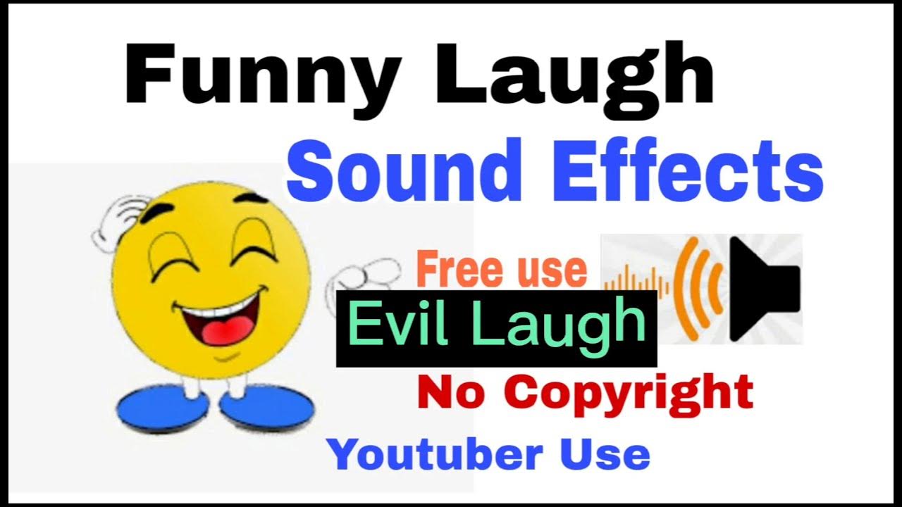 FUNNY LAUGH SOUND EFFECTS 2021 NO COPYRIGHT Free Use For YouTuber
