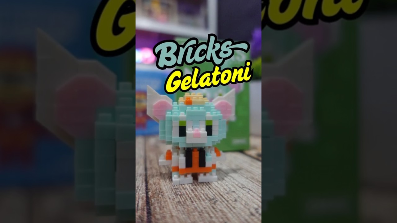 Mainan Mini Bricks Karakter Cute Aesthetic Nano Building Bricks DIY