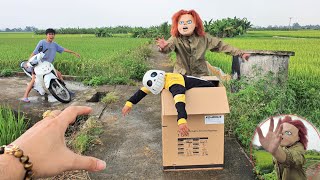 Hùng Panda l Biến Căng Xuất Hiện Kẻ Lạ Giả Chucky Bắt Bé Sans Trong Hộp Anh Em Hốt Hoảng Giải Cứu P1