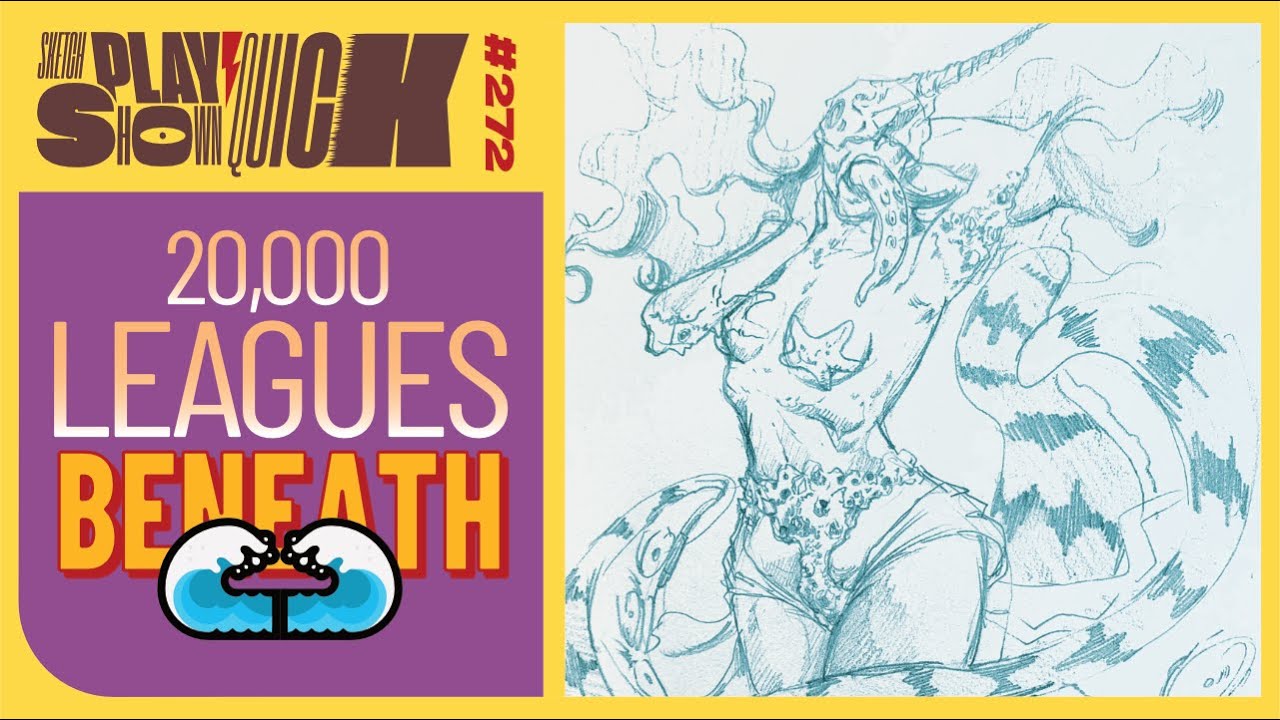 BIKINI BoTToM BARNACLES Sketch TimeLapse | Sketch Play Shown Quick 272s