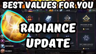 Radiance Store Update Best Values & When To Buy For Your Account - MCoC @VegaPrimeMCoC