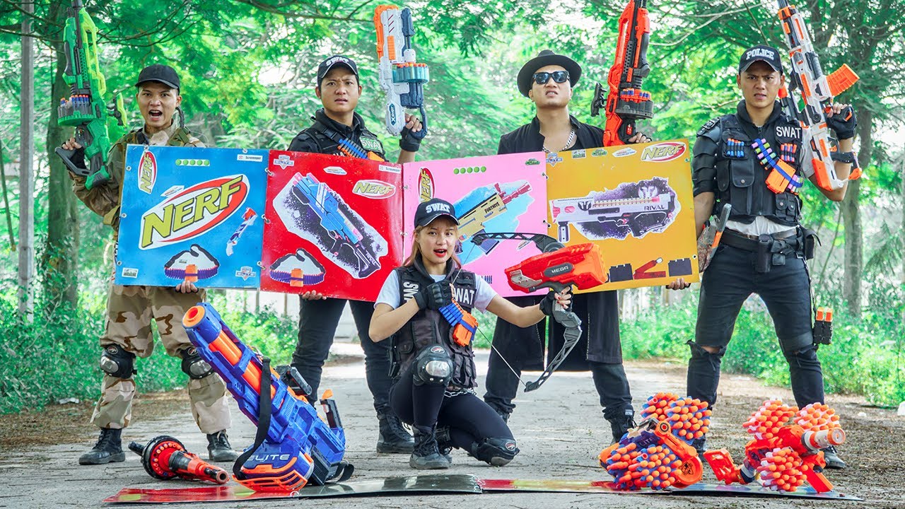 Alpha Nerf War : Epic Nerf Guns Battle and Alpha Team's Secret Plan Revealed!