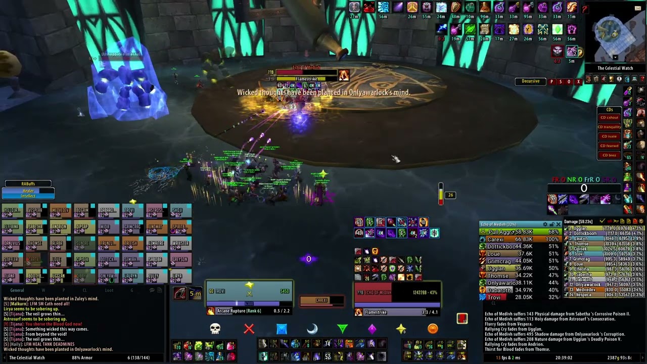 Turtle WoW - Sons of Mukla (Tel'Abim) Echo of Medivh kill - 2 deaths