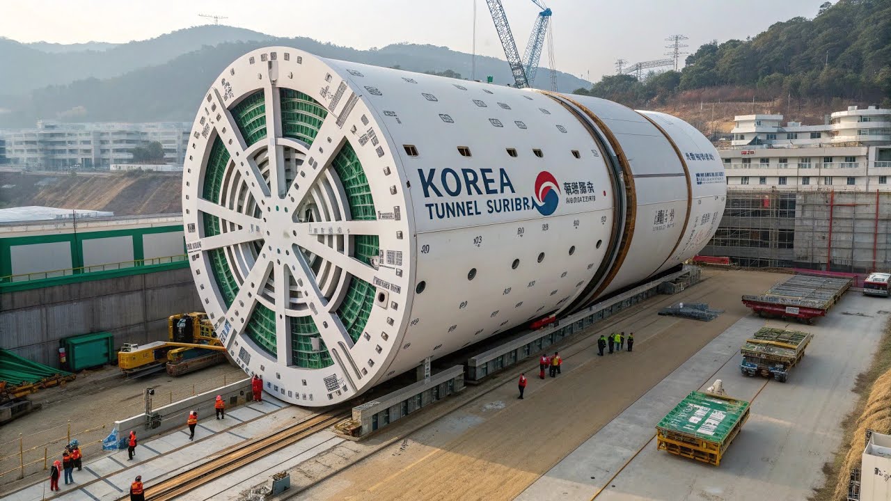 버사를 넘은 K-TBM 🚇 | 대한민국 초대형 터널 굴착기 기술 혁명 (세계 최고 TBM의 실체)
