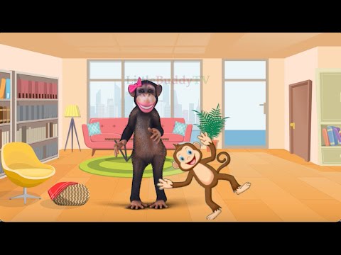 Five Little Monkeys - Kids Nursery Rhymes