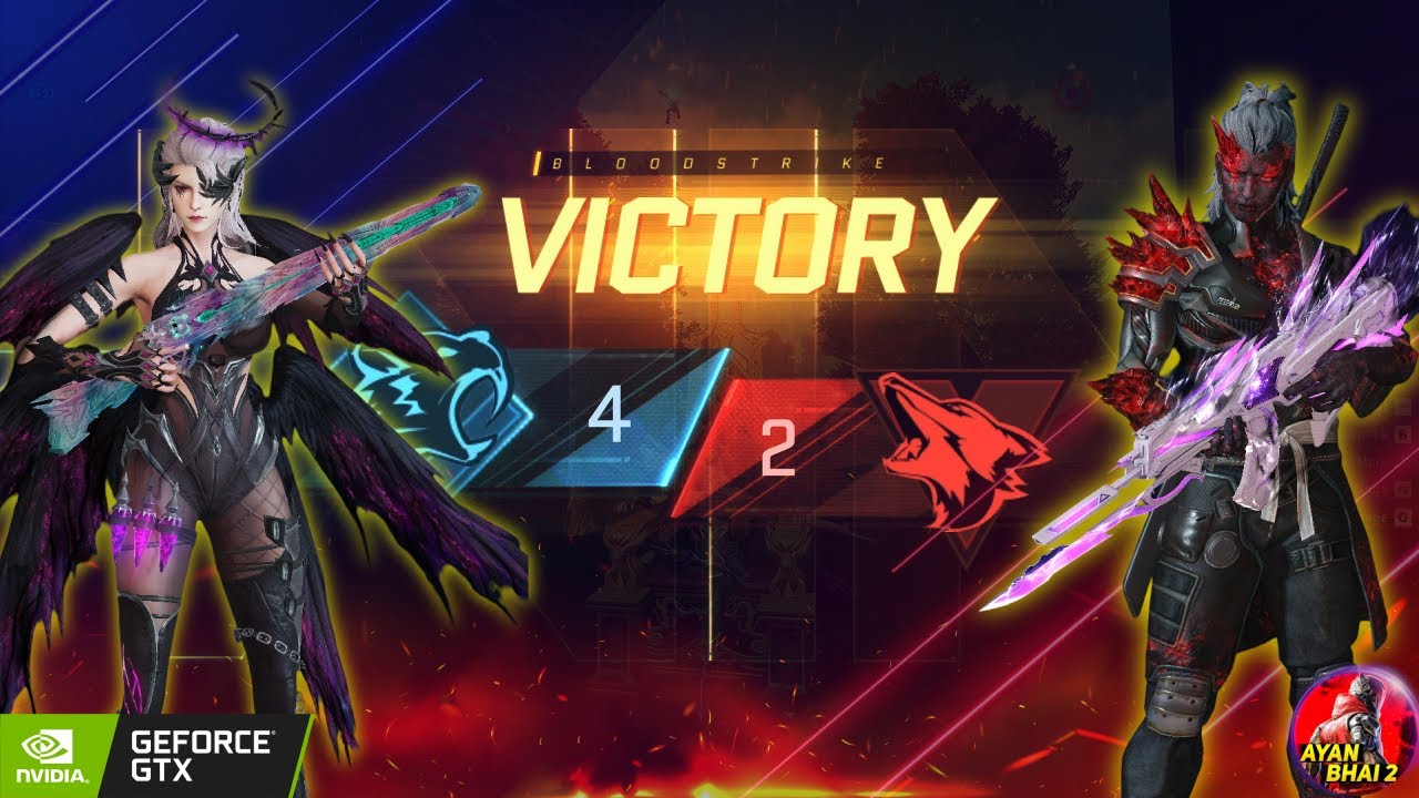 Insane 1vs4 Squadfight Challenge Gameplay in Blood Strike – OP AUG Clutch! || GTX 1650