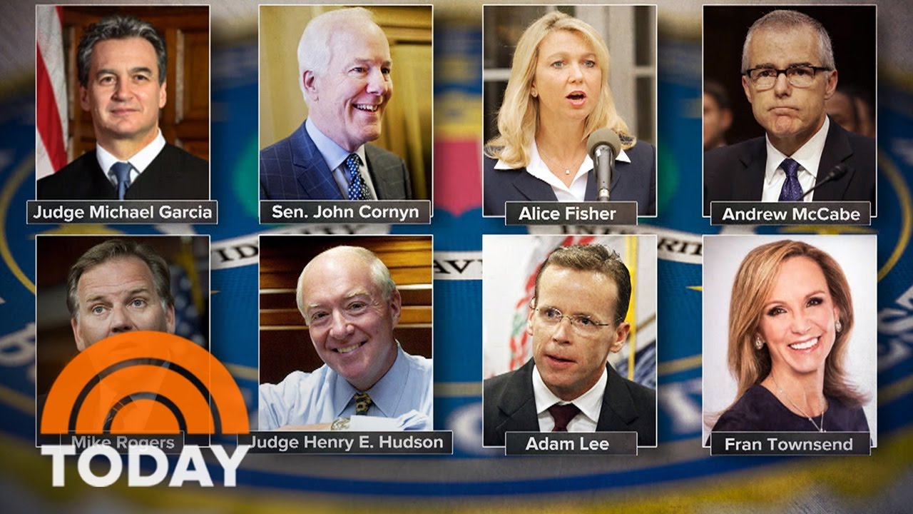 White House Interviews 8 People To Replace James Comey As FBI Head | TODAY