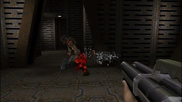 Quake II Mission Part 1 4nd Gameplay |1997 Childhood Games For PC Laptop| Quake 2 PC 