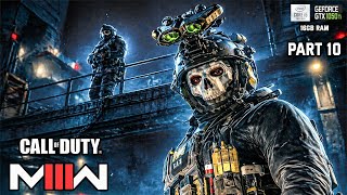COD MW3 Gameplay Part 10 No Commentary Ultra HD Campaign Walkthrough