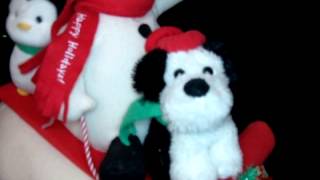 2007 HALLMARK JINGLE PALS SNOW WHAT FUN SINGING SNOWMAN PENGUIN DOG SOUND MOTIO