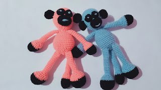 Crochet mini monkey  PART- 1 (Kannada) 31