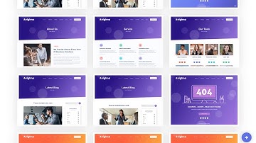 Avighna - Responsive Minimal Business HTML Template