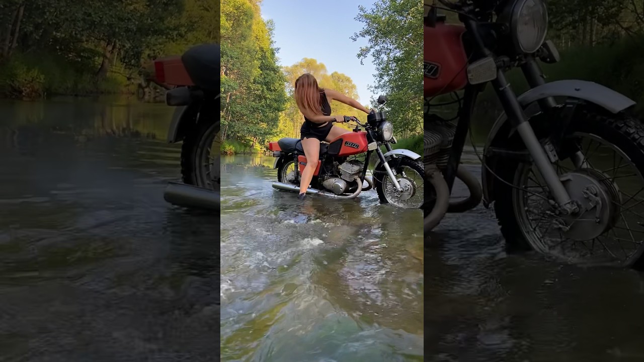 Заглохла в реке на ИЖ Юпитер 5