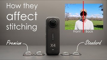 Insta360 X4 Lens Guards - How they affect Stitching