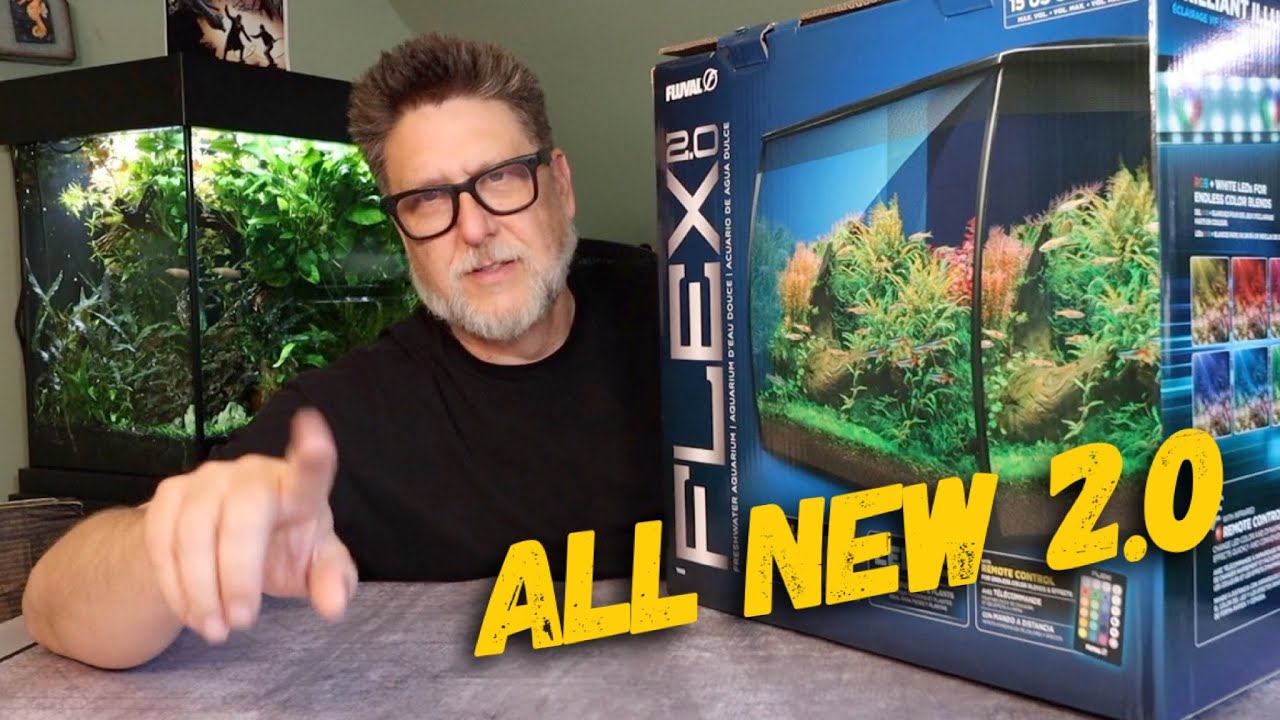 Комплект Fluval Flex 2.0 и Aquascaper!!! Распаковка