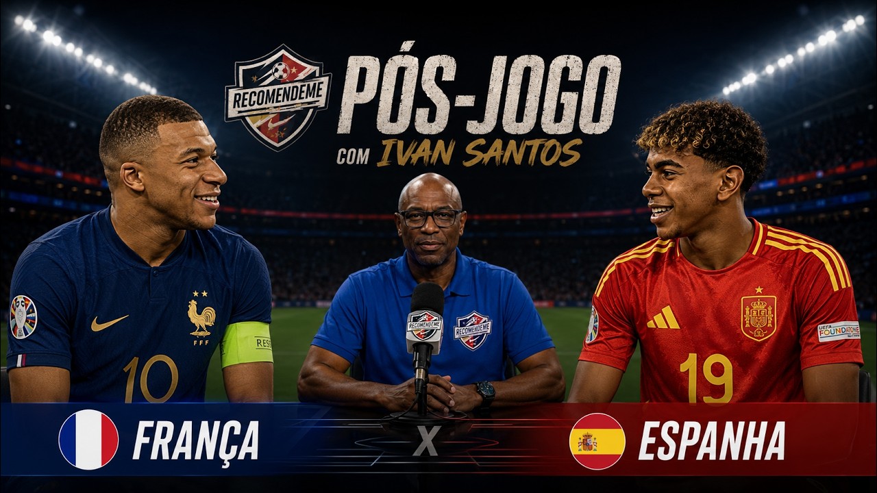 PÓS-JOGO COM IVAN SANTOS 🎙️⚽ - Espanha vs França