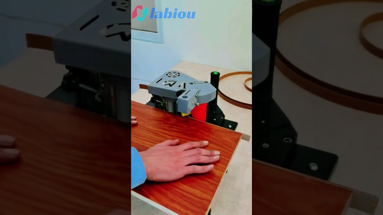 🎥 Mini Portable Edge Banding Machine – Compact Design, Pro Results!