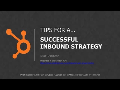  Update  Inbound marketing strategy (2018): Tips for a successful implementation (Training)