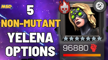 5 Non-Mutant Options for Yelena Belova | Marvel Contest of Champions