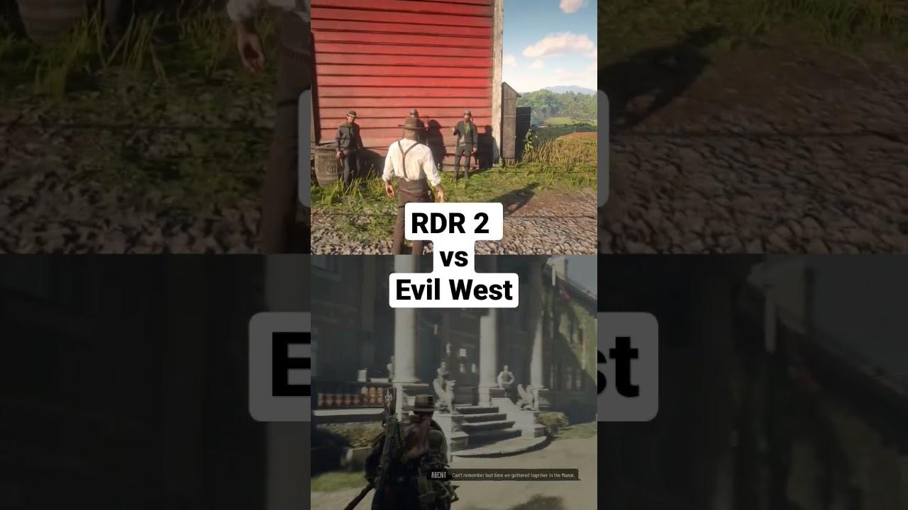Evil West vs Red Dead Redemption 2 