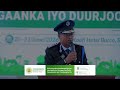 Hadal jeedinta Afhayeenka Ciidanka Booliska JSL shirweynaha Wadatashiga iyo Hawlgelinta Unugga