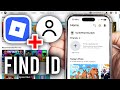 How To Find Roblox User ID On Mobile - Full Guide
