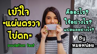 แผ่นตรวจไข่ตก (Ovulation test) คืออะไร? ตรวจอย่างไร? แปลผลอย่างไร? (ทุกเรื่องที่คุณต้องรู้)