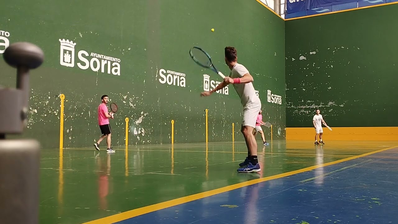 FRONTENIS 2023 TORNEO SORIA - GRUPOS - MIGUEL MARTIN - DAVID MARTIN VS DAVID - JUAN - Gracias Pedro