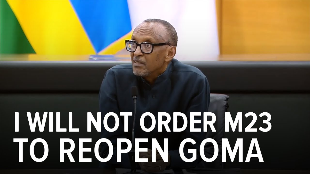 Кагаме: Мы не откроем аэропорт Гомы. Попросите своих ДСОР сделать это.