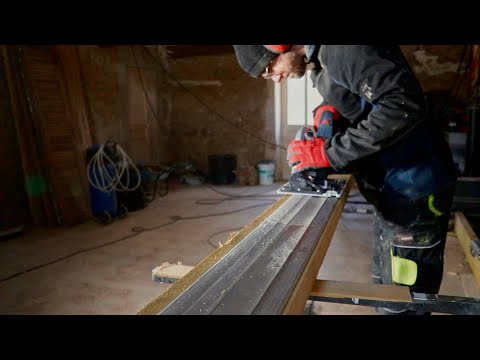 S5A16. De laatste draagbalken voor de verdieping (én een nieuwe laser meter review)