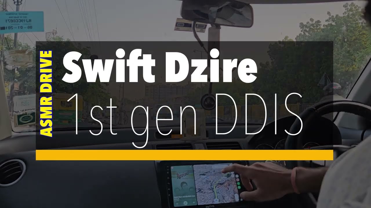 ASMR DRIVE | 16 YEARS OLD DIESEL CAR | SWIFT DZIRE 1ST GEN