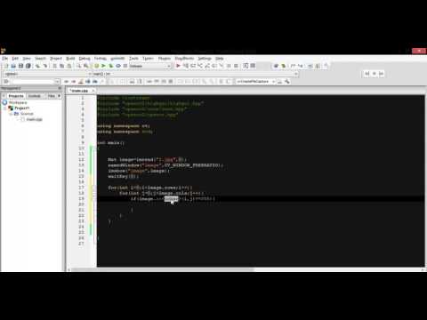 Lesson-6: Accessing a pixel in a grayscale Image Using OpenCV