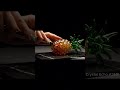 🍍 Schneiden einer exotischen Glas Ananas – Befriedigendes ASMR #asmr #fruchtschneiden #glasfrucht