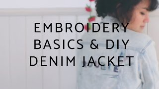 Hello friends! today i wanted to share with you my embroidered jacket
diy-ed and some quick basics about embroidery. it may seem like a
embroidery is such ...