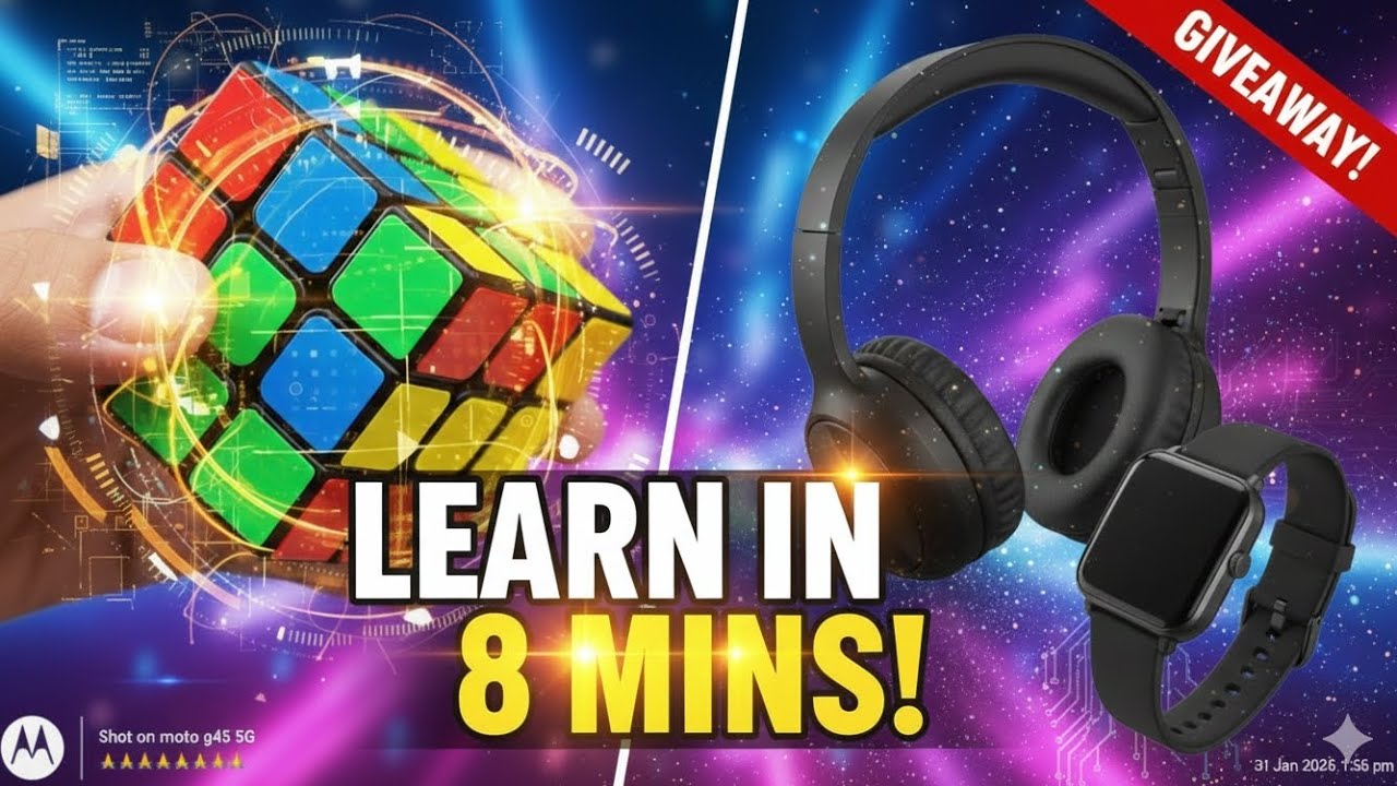 HOW TO SOLVE A RUBIK'S CUBE STEP BY STEP || LONG VIDEO TUTORIAL || 