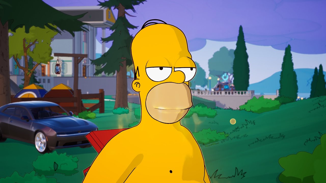 Tighty Whities Homer | Fortnite CH6MS2 Showcase Gameplay