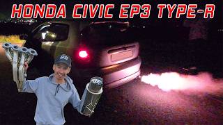 NOVO ESCAPE no Honda Civic EP3 Type R 😍