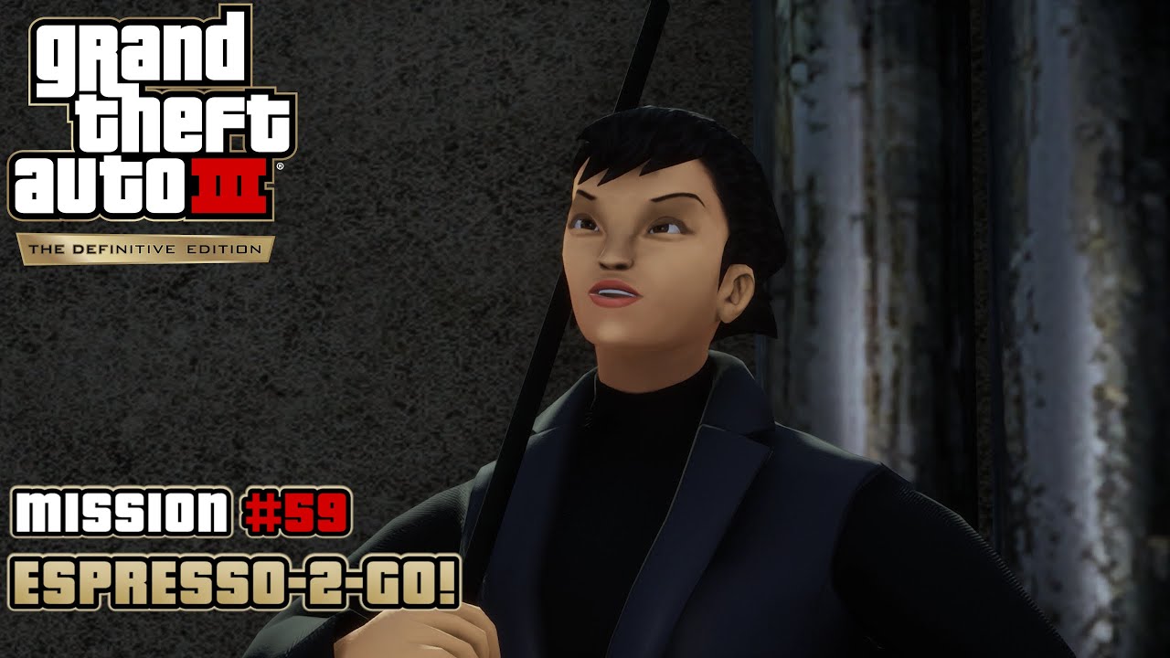 GTA 3 Definitive Edition Mission 59 Espresso2Go! (PC) YouTube