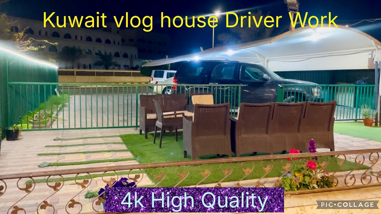 Kuwait house driver work | kuwait house driver life vlog no. 1 