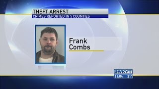 Lexington man arrested in connection with string of car break-ins