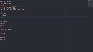 #1. Membuat Border Radius ( Belajar dasar CSS3 )
