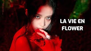 JISOO - FLOWER in the style of IZ*ONE