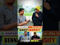 Is Bennett University Good for Coding? 🤔 | Teacher Support 👨‍🏫 &amp; Coding Culture 💻 Reality! #shorts