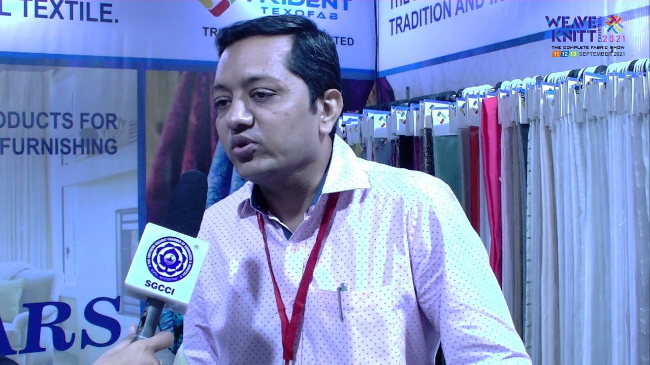 Exhibitors Interview - WeaveKniTT Exhibition 2021 - Maulikbhai – Trident Texofab Limited
